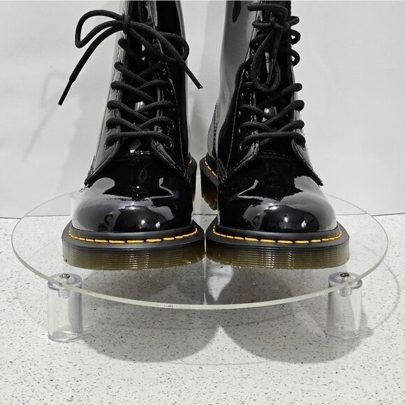 🥾Doc Martens, genuine leather with patent gloss coating. NIB, Size 7. - Picture 10 of 12